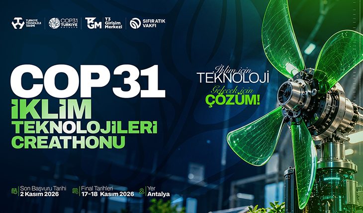 COP31 İklim Teknolojileri Creathonu Başvuruları 2 Kasım’da Bitiyor
