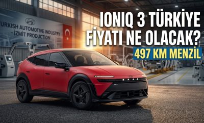 Hyundai IONIQ 3 İçin Geri Sayım Başladı! Türkiye Fiyatı Ne Zaman Açıklanacak?