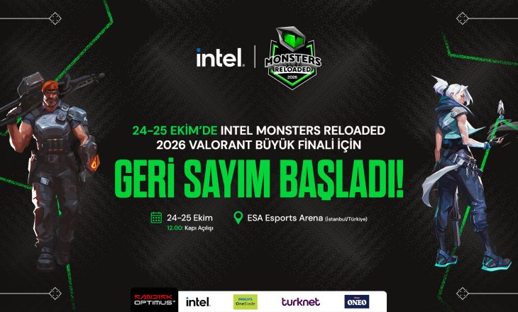 Intel Monsters Reloaded 2026 Valorant Büyük Finali İçin Geri Sayım Başladı!