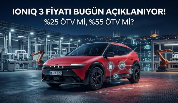 IONIQ 3’te Kritik Saat: Fiyat Bugün Açıklanıyor, Gözler ÖTV Diliminde