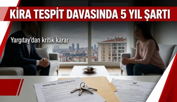 Kira tespit davasında 5 yıl şartı değişti