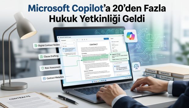 Microsoft Copilot’a 20’den Fazla Hukuk Yetkinliği Geldi
