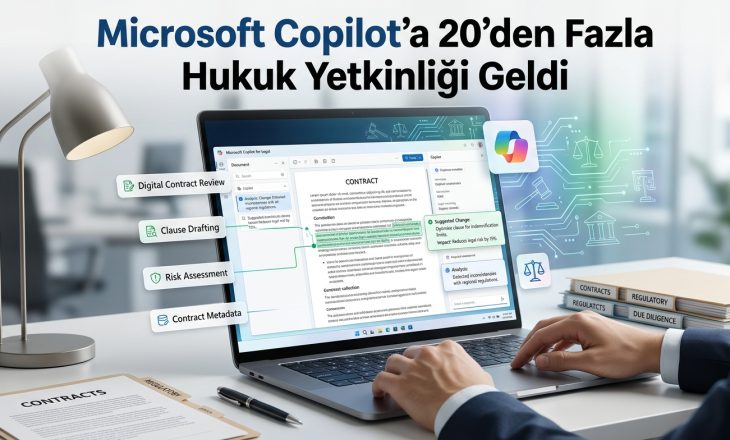 Microsoft Copilot’a 20’den Fazla Hukuk Yetkinliği Geldi