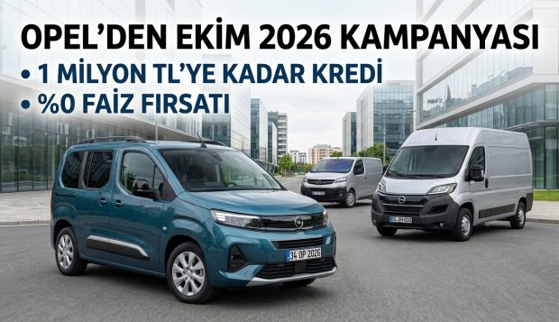 Opel’den Ekim Ayında Hafif Ticari Araçlara Özel Avantajlı Teklifler!