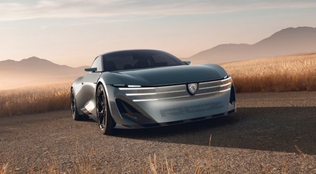 Peugeot RCZ Vision Tanıtıldı: 500 HP Güç, 600 Km Menzil ve 10 Dakikada Şarj!