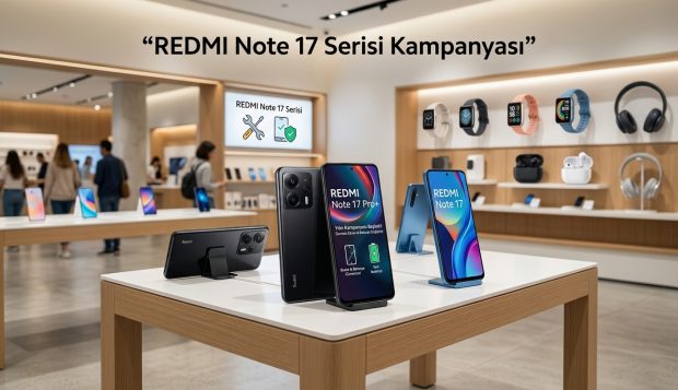 REDMI Note 17 Serisi EVOFONE Mi Store’larında: Ücretsiz Ekran ve Batarya Değişimi