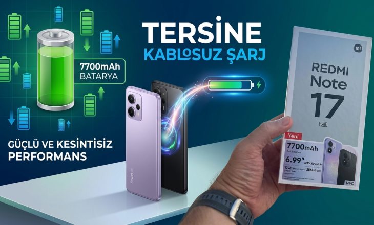 Redmi Note 17 5G’yi Powerbank gibi kullanmak mümkün mü?