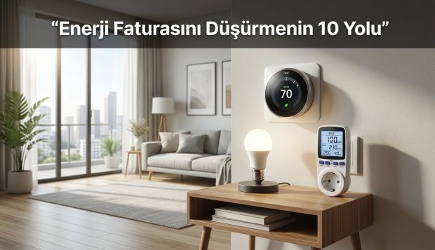 Enerji Faturasını Düşürmenin 10 Yolu: Elektrik ve Doğalgaz Tasarrufu