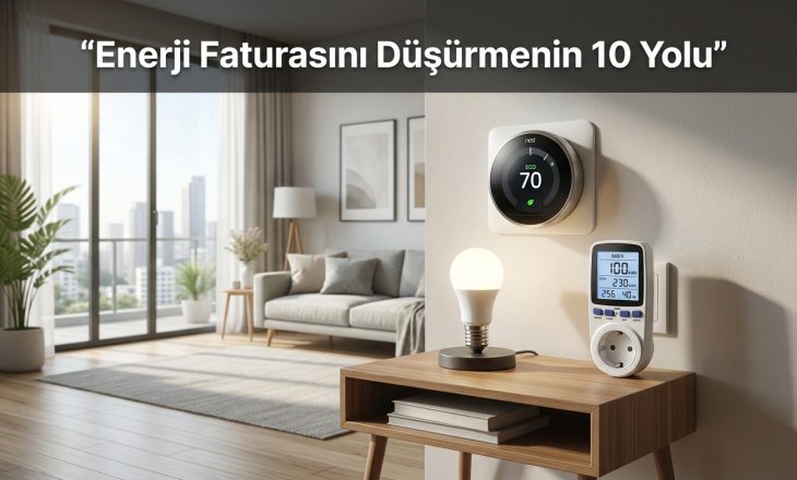 Enerji Faturasını Düşürmenin 10 Yolu: Elektrik ve Doğalgaz Tasarrufu