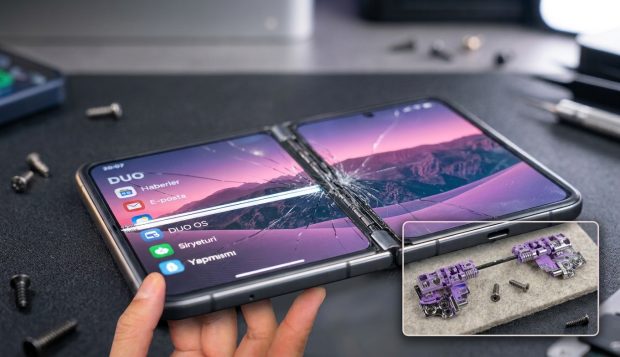 iPhone Duo Ekranları Çatlıyor! Menteşe Sorunu mu Var?