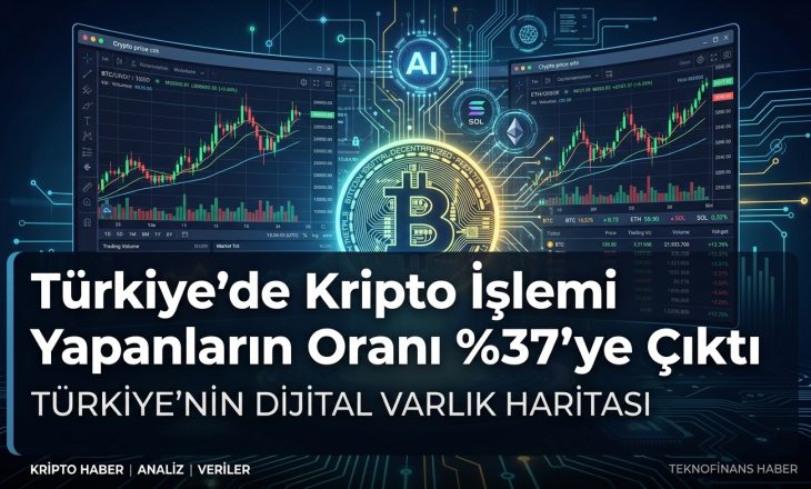 Türkiye’de Kripto İşlemi Yapanların Oranı %37’ye Çıktı: Bitcoin İlk Sırada