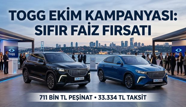 Togg Ekim 2026 kampanyası belli oldu